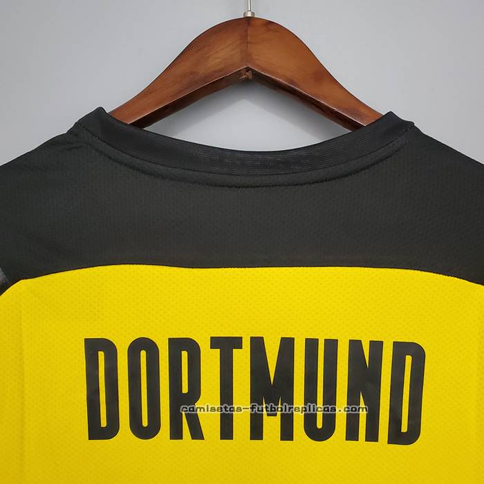 Camiseta 1ª Borussia Dortmund Manga Larga 2021-2022